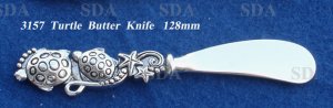 3157 turtle butter knife