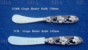 3138 3138b grape butter knife